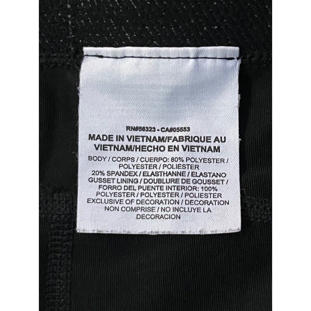 Nike Pro Capri Training Leggings Womens XS Black Dri-Fit Workout Pants Used - Picture 11 of 12